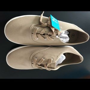 Canvas Nude Sneakers